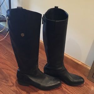 Sam Edelman Penny riding boot US 9M blk leather
